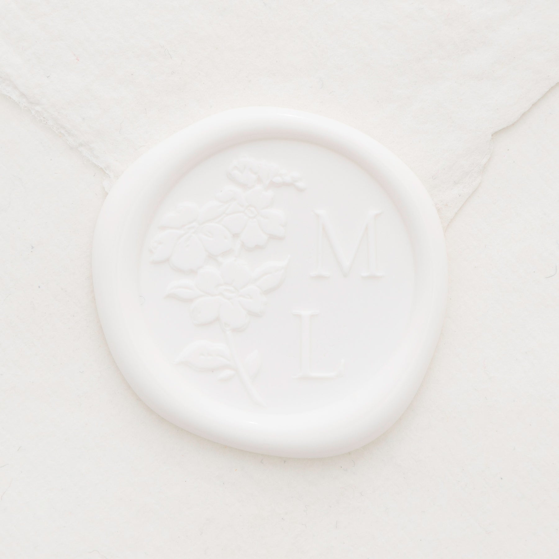 Forget Me Not Monogram Wax Seals