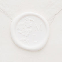 Forget Me Not Monogram Wax Seals