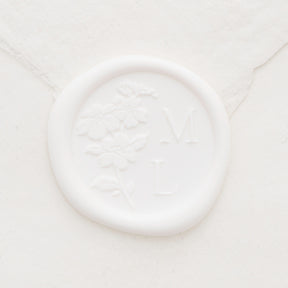 Forget Me Not Monogram Wax Seals