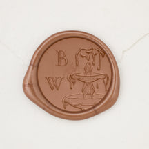 Fountain Monogram Wax Seals