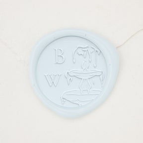 Fountain Monogram Wax Seals