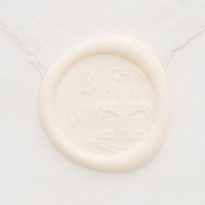 Fountain Monogram Wax Seals