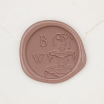 Fountain Monogram Wax Seals