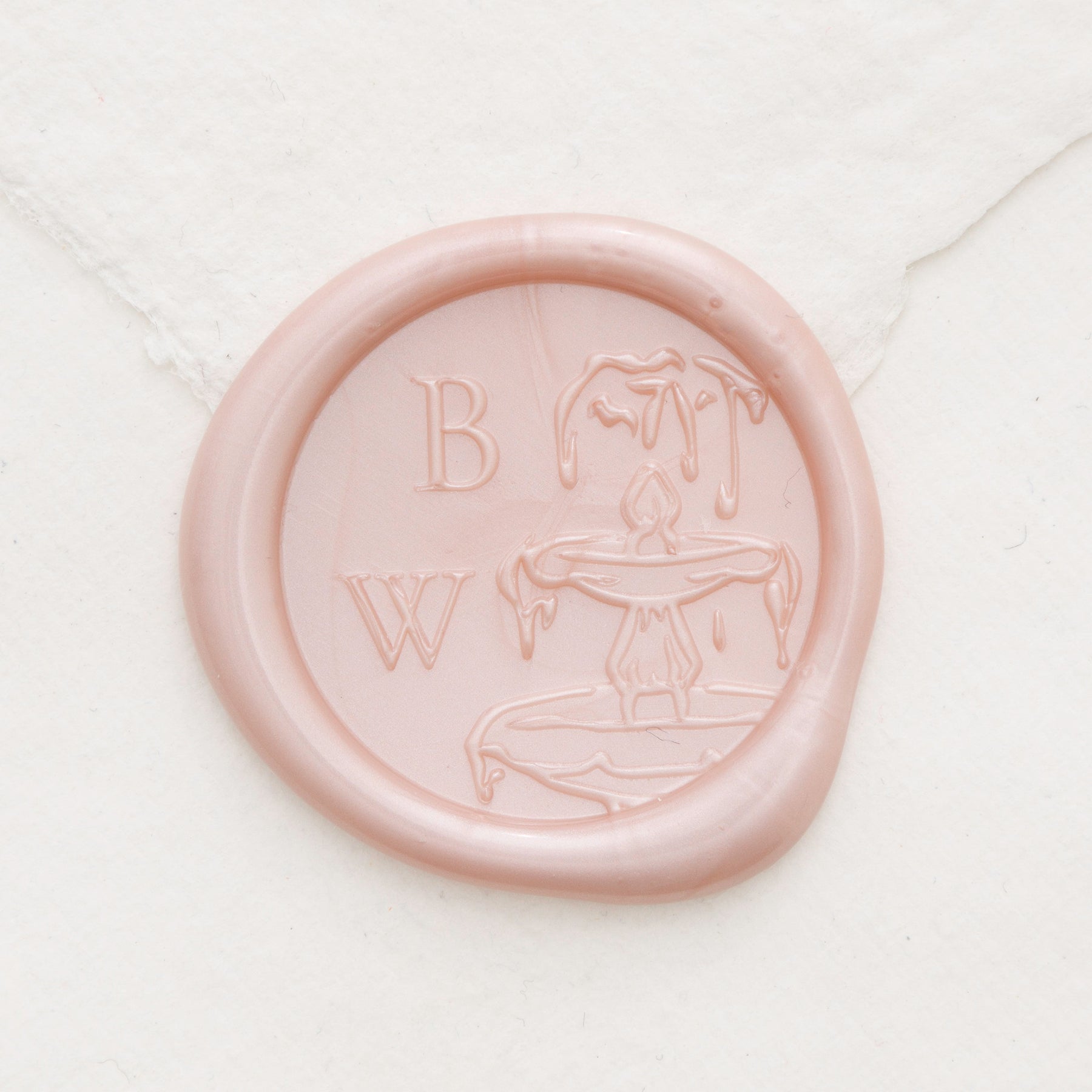 Fountain Monogram Wax Seals