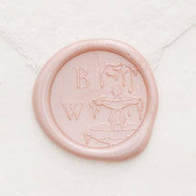 Fountain Monogram Wax Seals