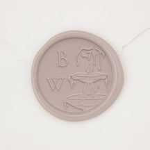 Fountain Monogram Wax Seals