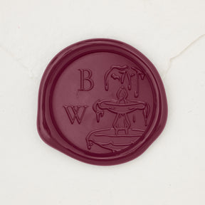 Fountain Monogram Wax Seals