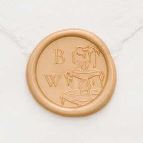 Fountain Monogram Wax Seals