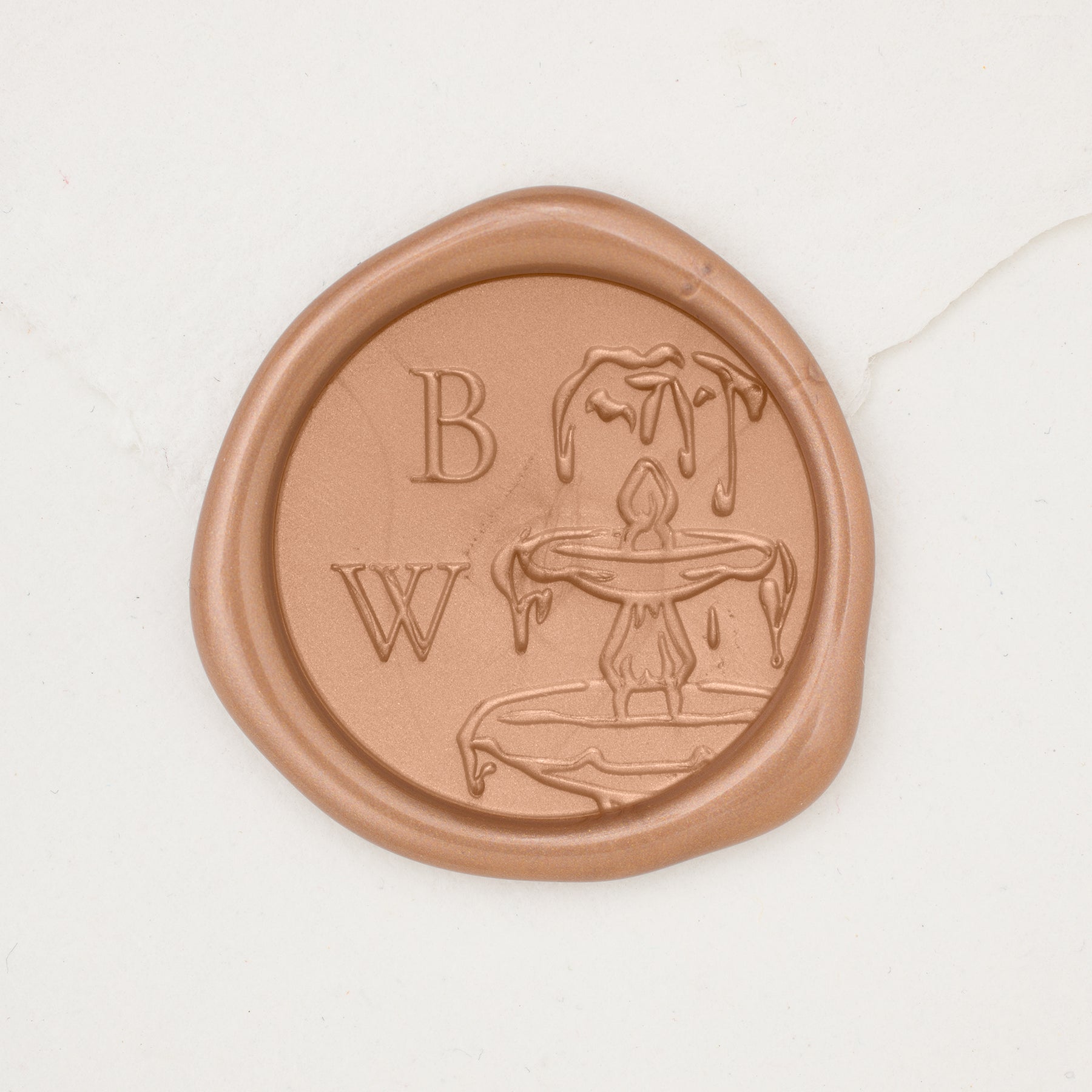 Fountain Monogram Wax Seals