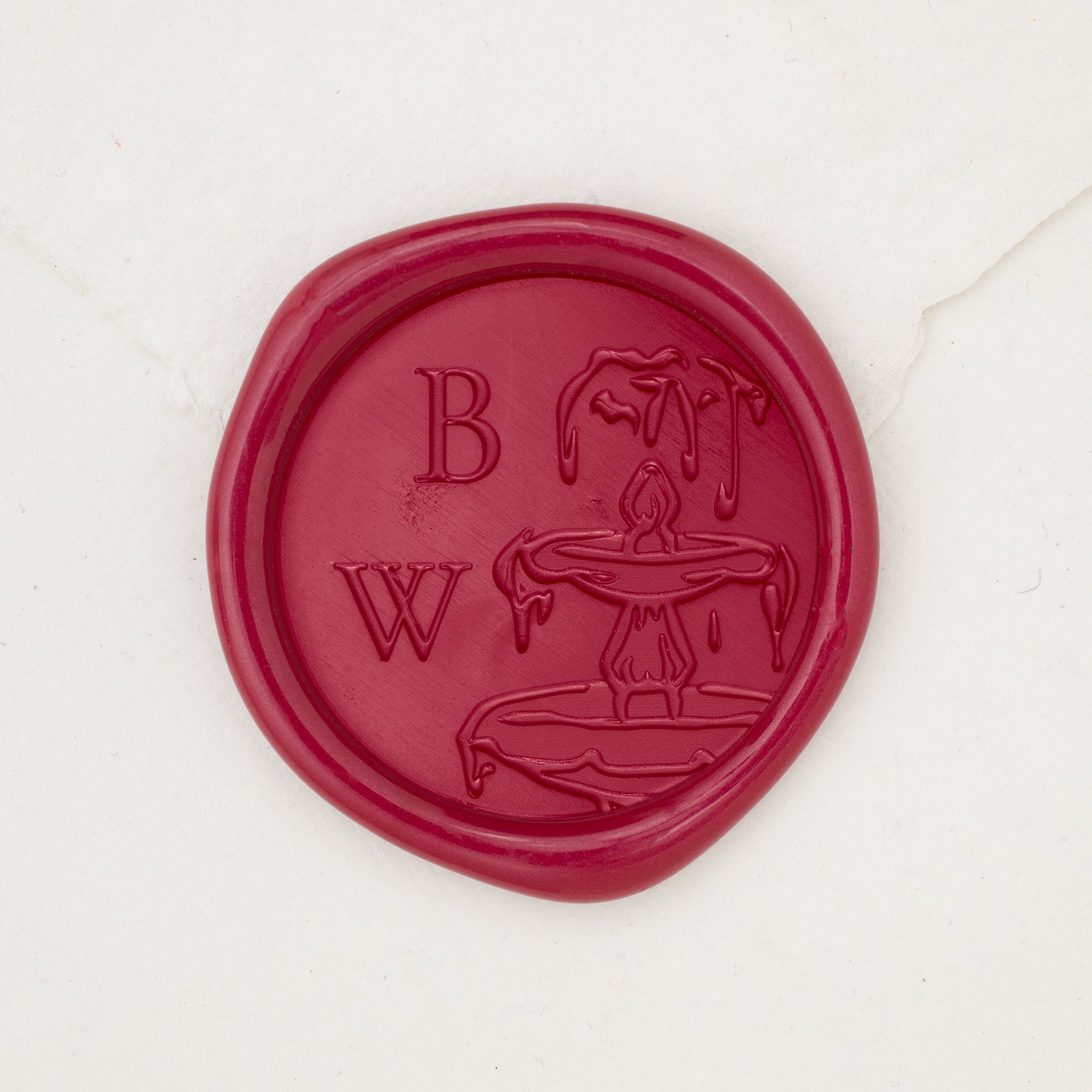 Fountain Monogram Wax Seals