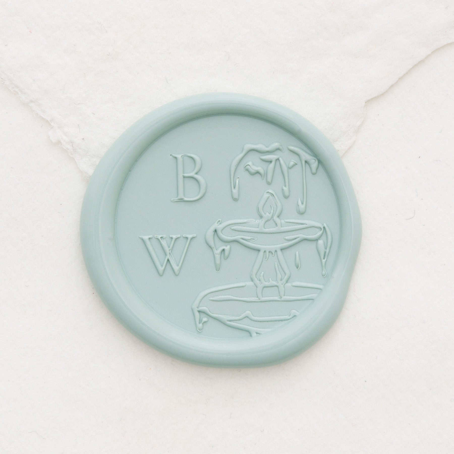 Fountain Monogram Wax Seals