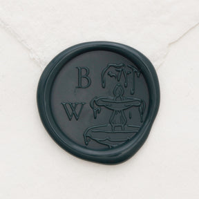 Fountain Monogram Wax Seals