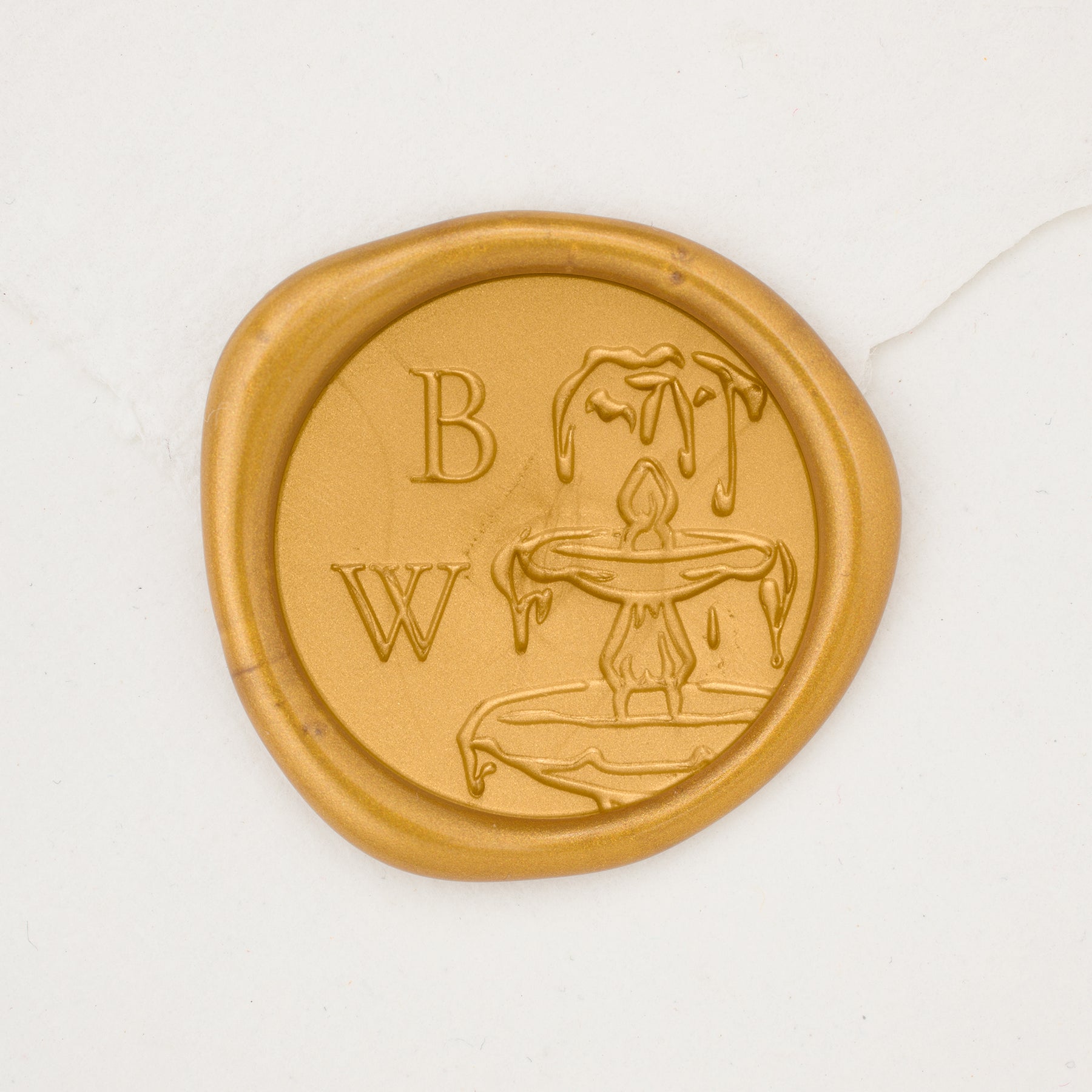 Fountain Monogram Wax Seals