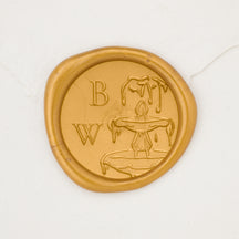 Fountain Monogram Wax Seals