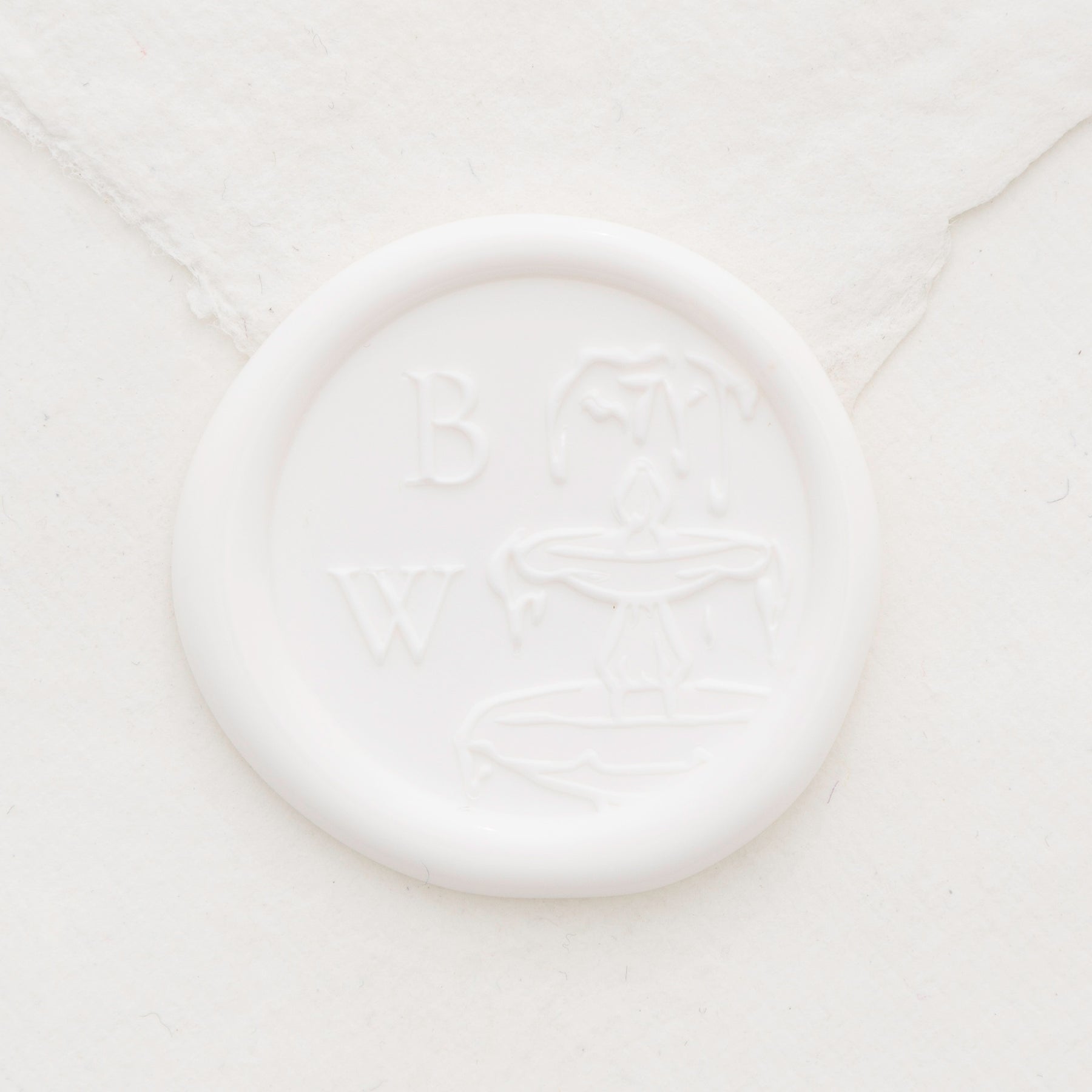 Fountain Monogram Wax Seals