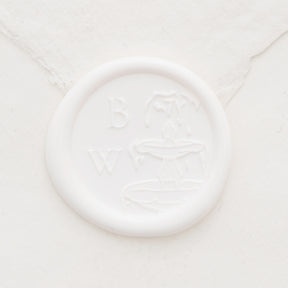 Fountain Monogram Wax Seals