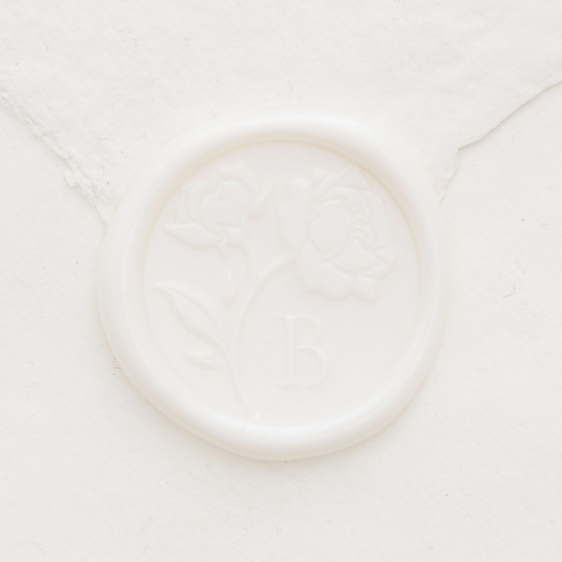 Garden Roses Monogram Wax Seals