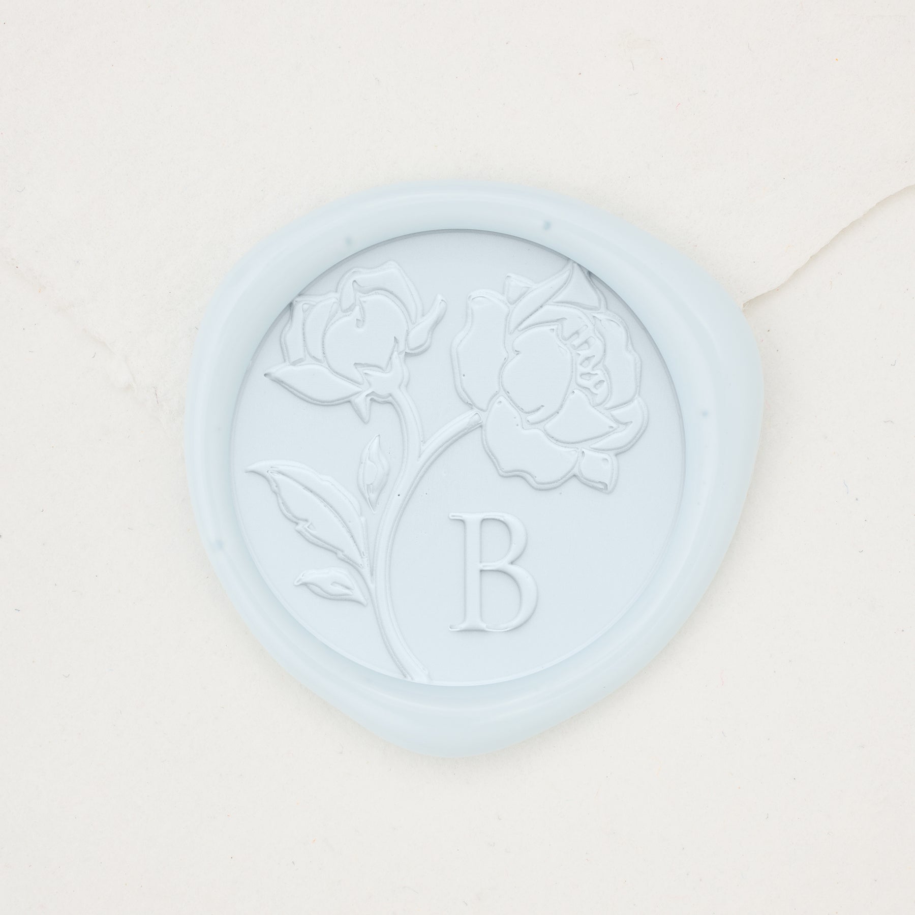 Garden Roses Monogram Wax Seals