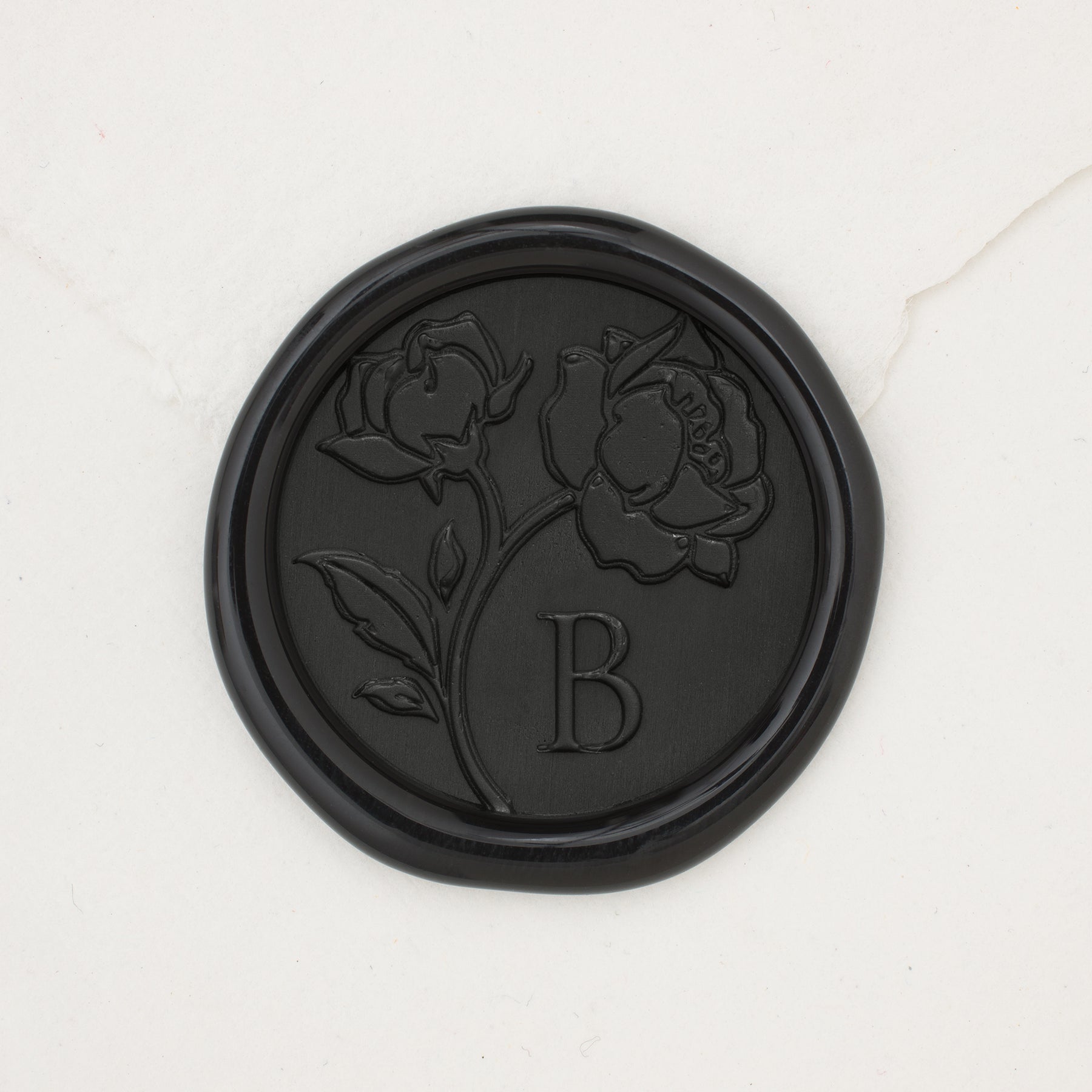 Garden Roses Monogram Wax Seals