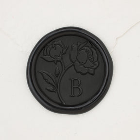 Garden Roses Monogram Wax Seals