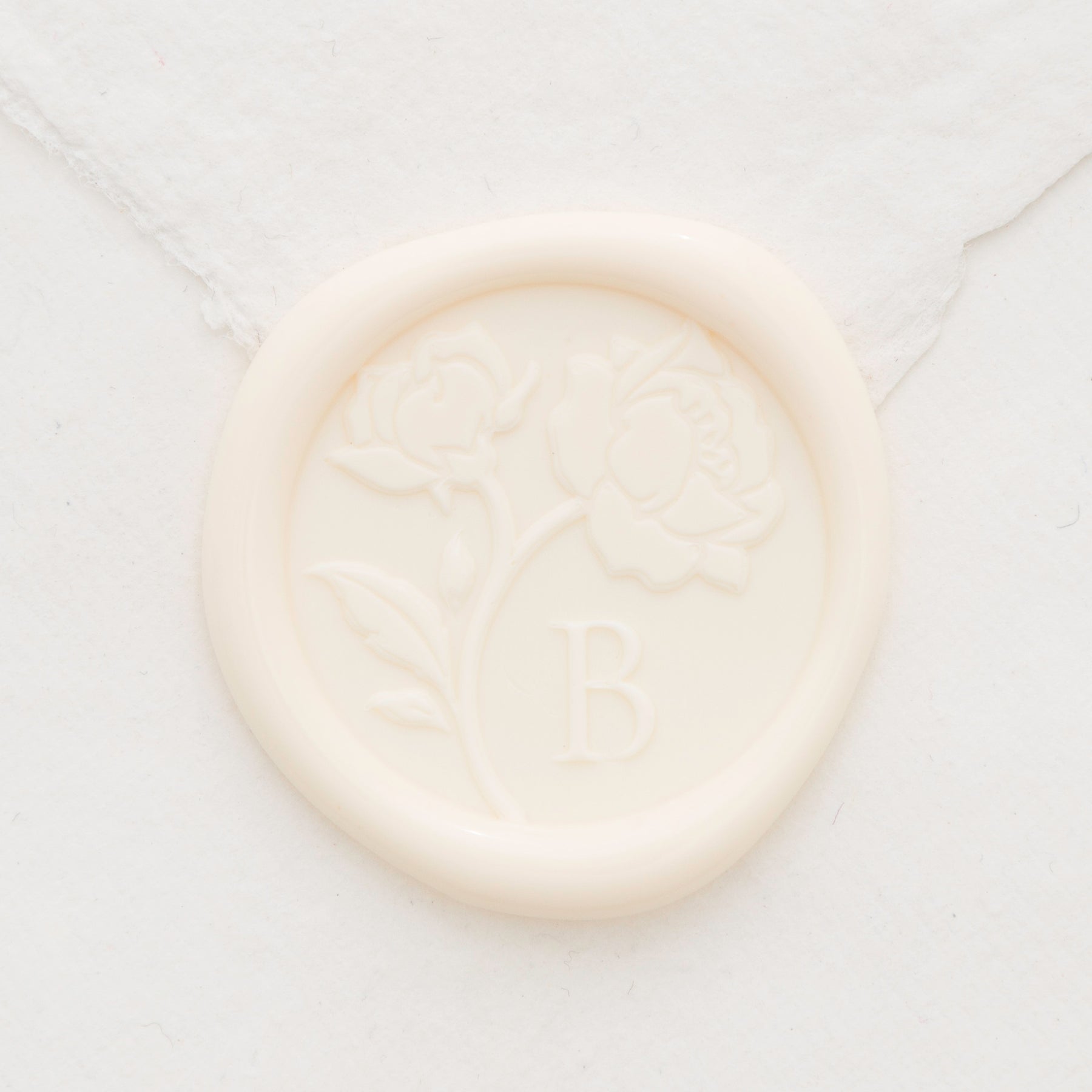 Garden Roses Monogram Wax Seals