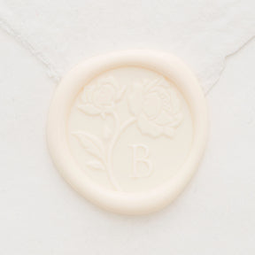 Garden Roses Monogram Wax Seals