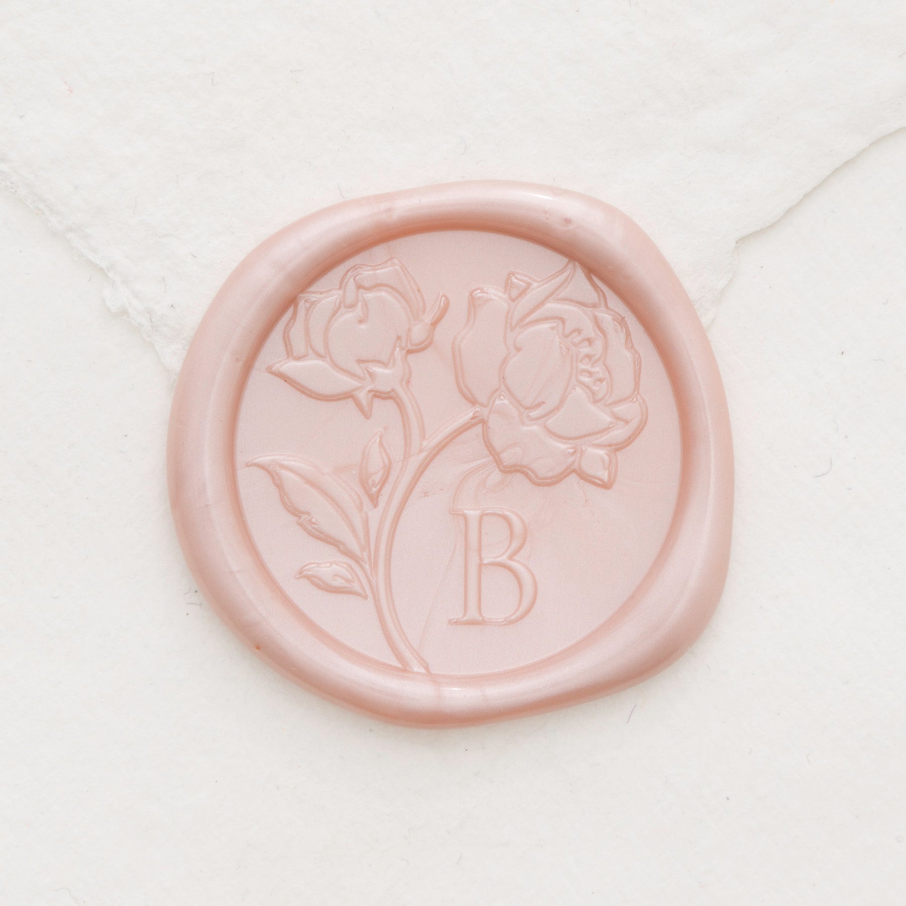 Garden Roses Monogram Wax Seals