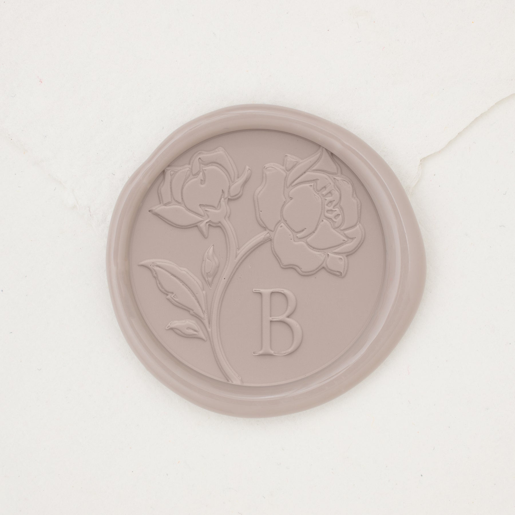 Garden Roses Monogram Wax Seals