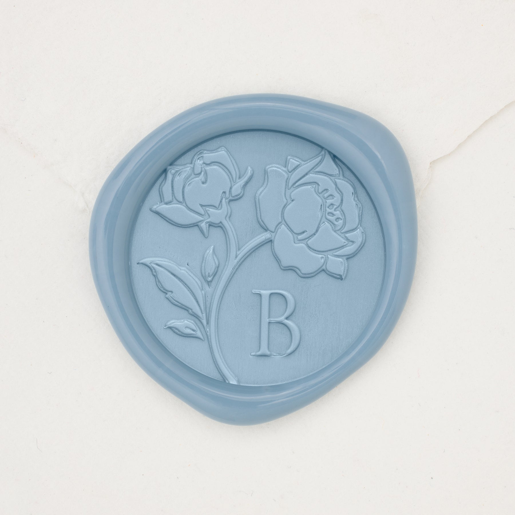 Garden Roses Monogram Wax Seals