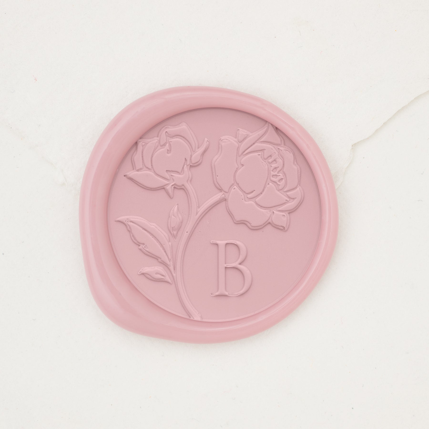 Garden Roses Monogram Wax Seals