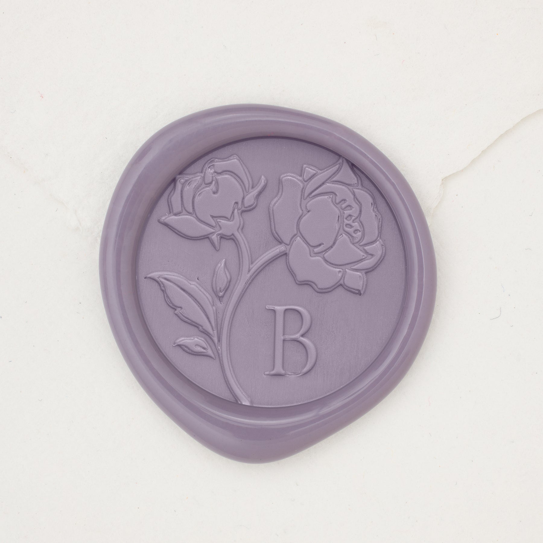 Garden Roses Monogram Wax Seals