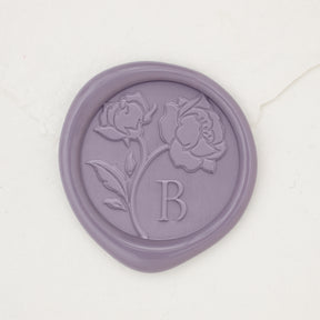 Garden Roses Monogram Wax Seals