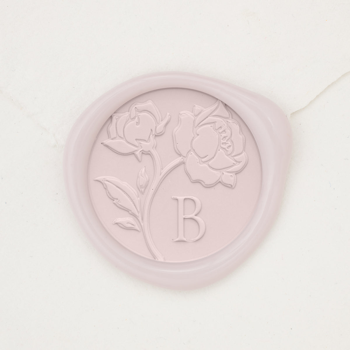 Garden Roses Monogram Wax Seals