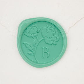 Garden Roses Monogram Wax Seals