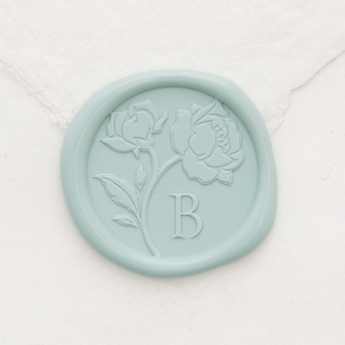 Garden Roses Monogram Wax Seals