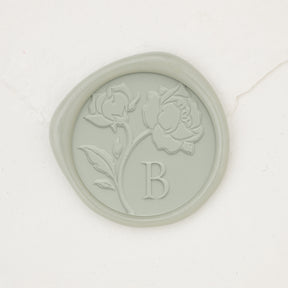 Garden Roses Monogram Wax Seals