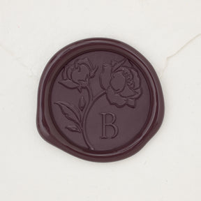 Garden Roses Monogram Wax Seals