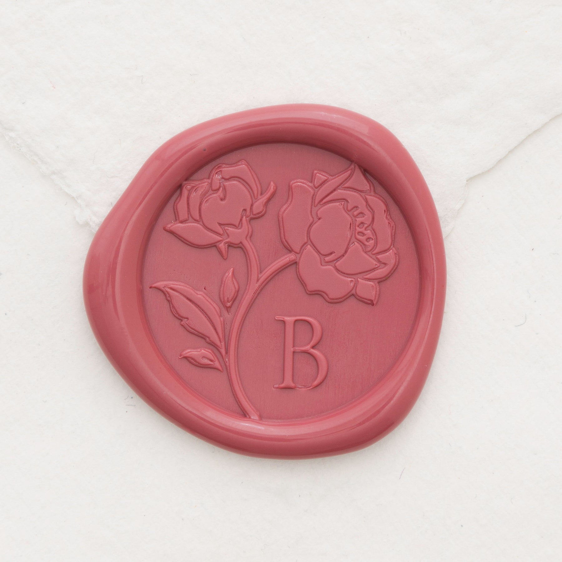 Garden Roses Monogram Wax Seals