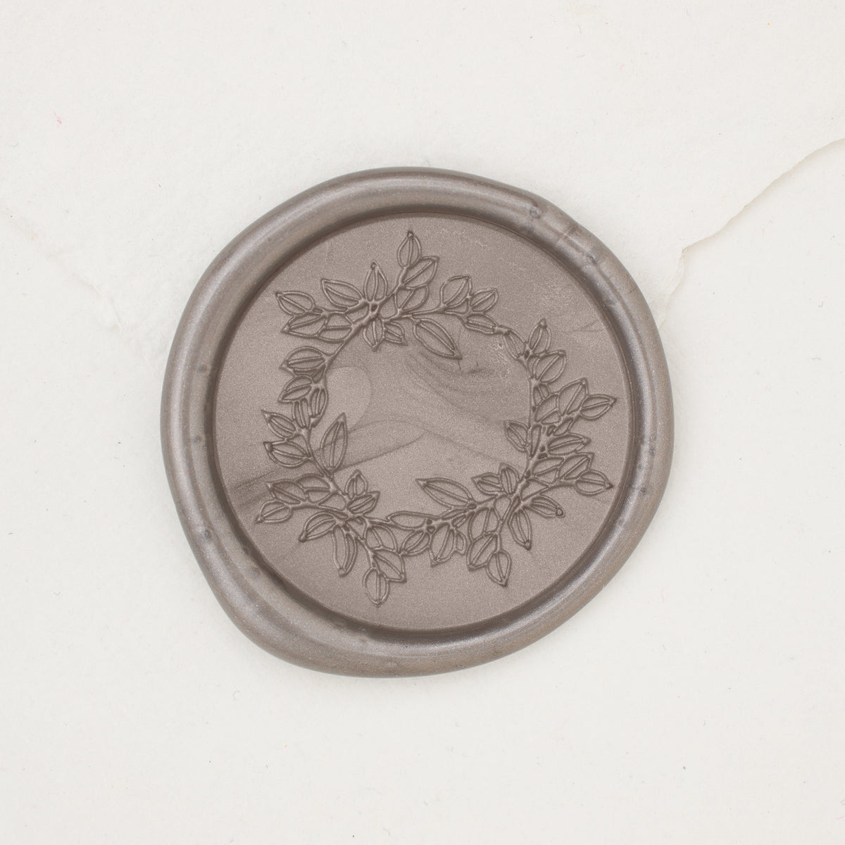 Salal Wreath Wax Seals