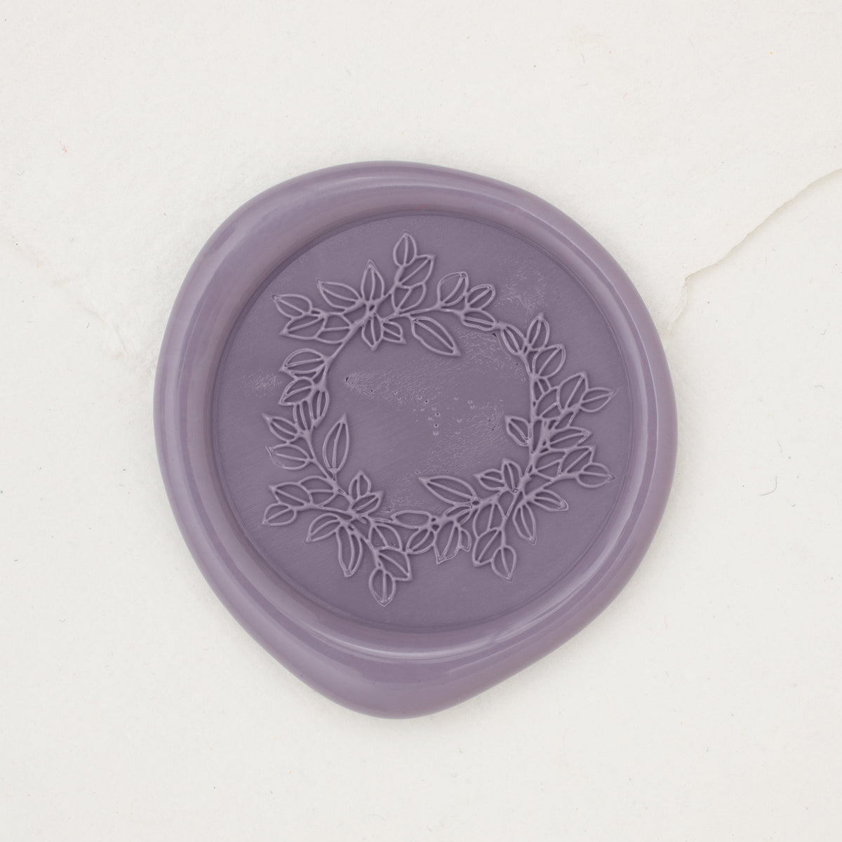 Salal Wreath Wax Seals