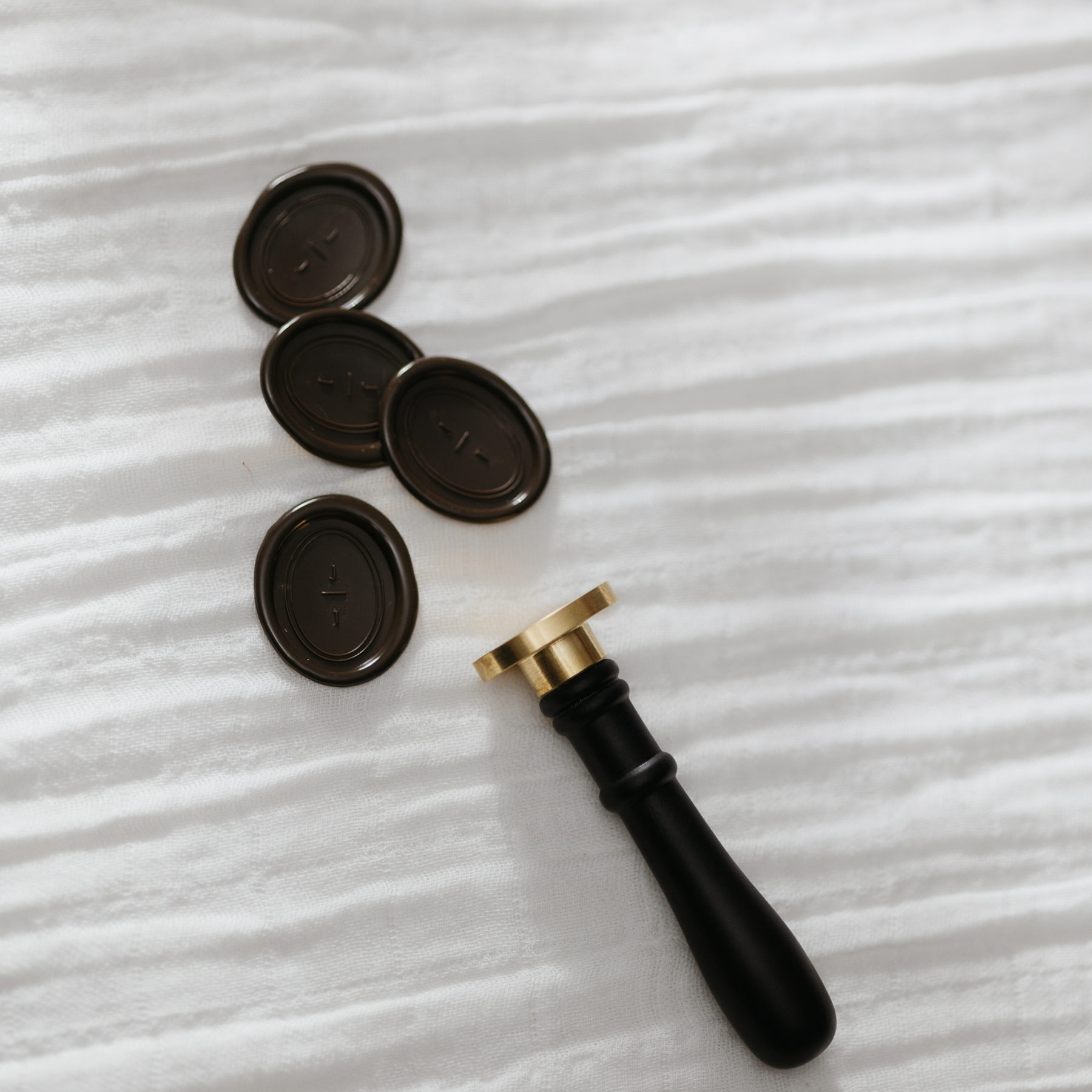 Modern Romance Monogram Wax Stamp