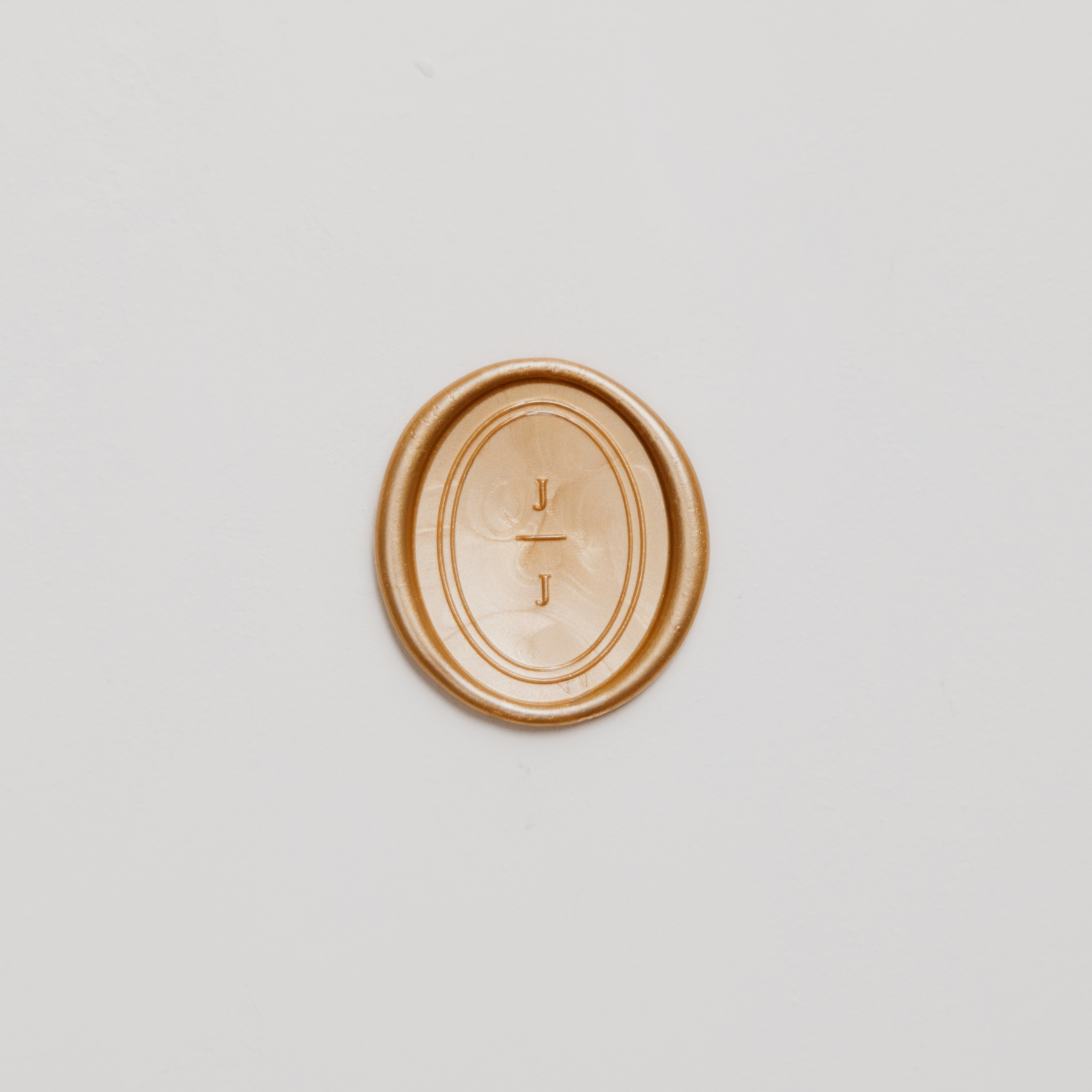 Modern Romance Monogram Wax Stamp