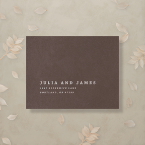 Modern Romance Reply Envelopes
