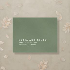 Modern Romance Reply Envelopes