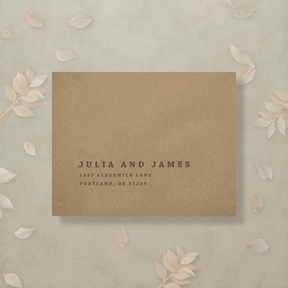 Modern Romance Reply Envelopes