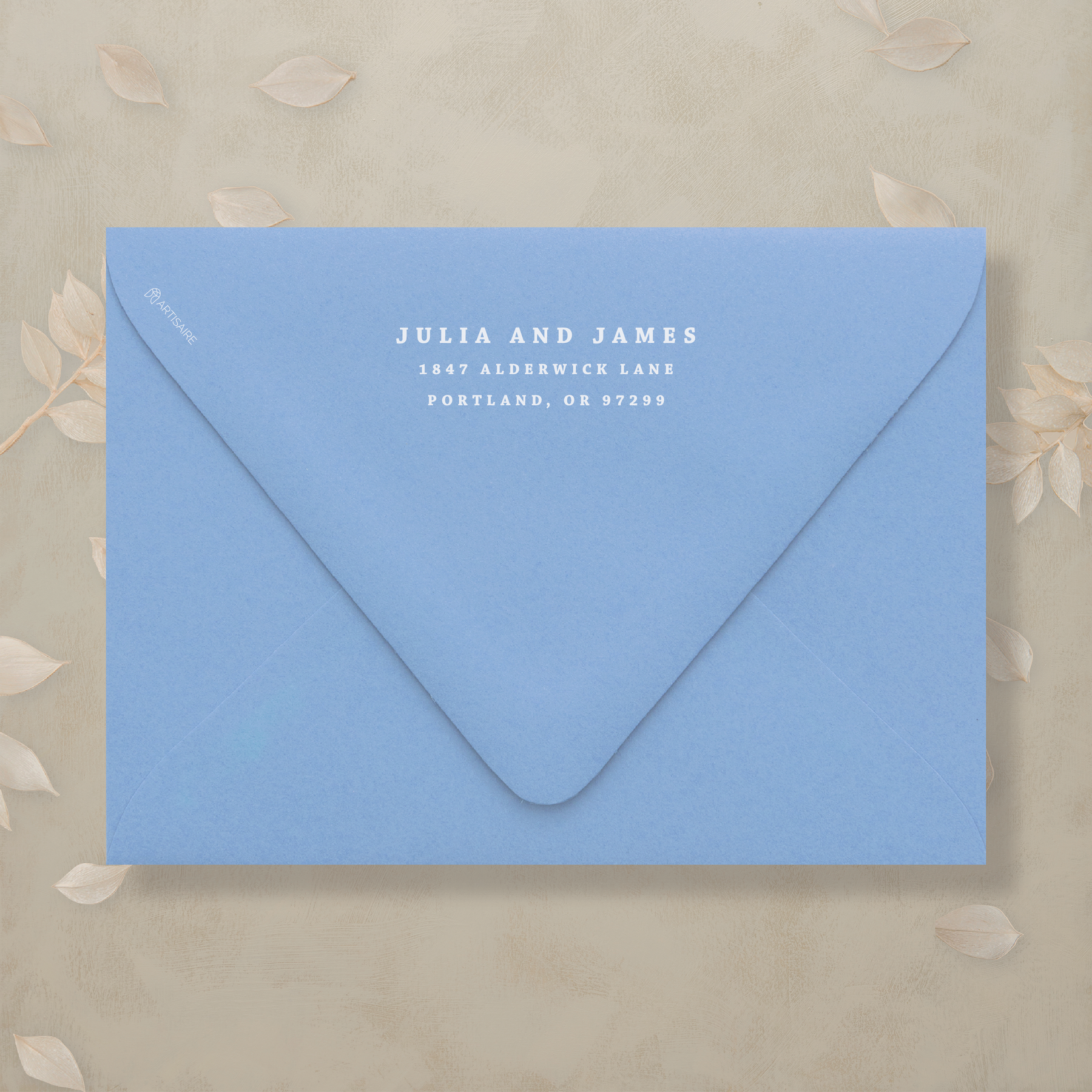 Modern Romance Addressed Envelopes