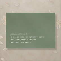 Modern Romance Addressed Envelopes