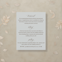 Modern Romance Details Card
