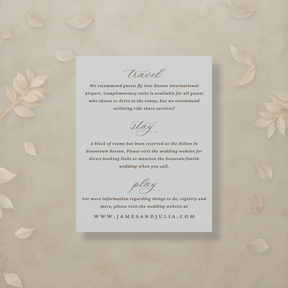 Modern Romance Details Card