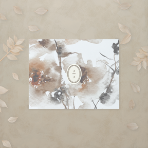 Modern Romance RSVP Card